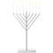 Vintiquewise Large Metal Silver Coated Hanukkah Menorah 3 Ft. for Synagogue QI003814.M - alternate 1